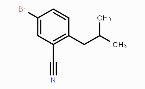 CAS No. 856167-67-4, 5-Bromo-2-isobutylbenzonitrile