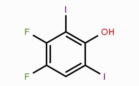 CAS No. 1228093-47-7, 3,4-Difluoro-2,6-diiodophenol