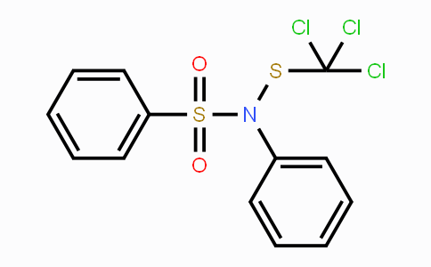 CAS No. 2280-49-1, N-Phenyl-N-((trichloromethyl)-thio)benzenesulfonamide