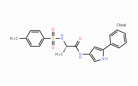 CAS No. 99740-00-8, (S)-2-(4-Methylphenylsulfonamido)-N-(5-phenyl-1H-pyrrol-3-yl)propanamide