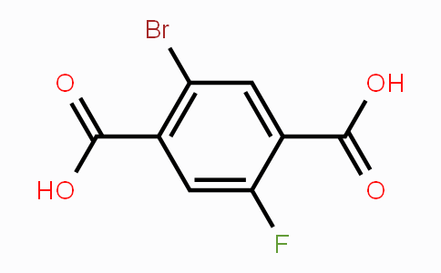 CAS No. 1245807-64-0, 2-Bromo-5-fluoroterephthalic acid