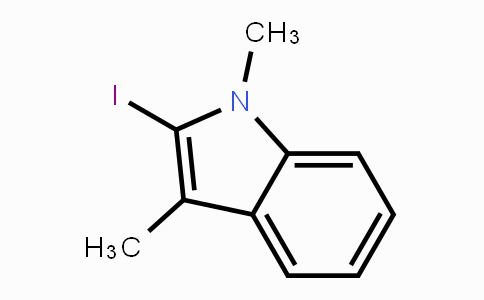 CAS No. 37117-32-1, 2-Iodo-1,3-dimethyl-1H-indole