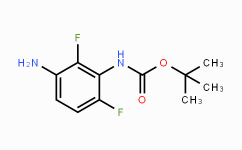CAS No. 535170-20-8, tert-Butyl (3-amino-2,6-difluorophenyl)carbamate