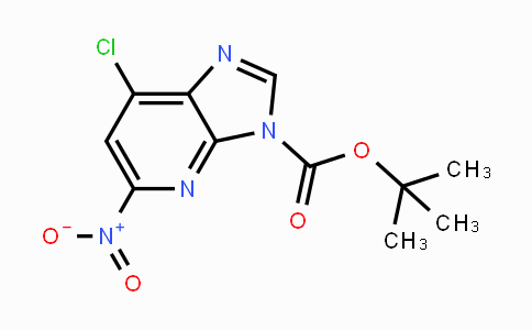 CAS No. 878011-44-0, tert-Butyl 7-chloro-5-nitro-3H-imidazo-[4,5-b]pyridine-3-carboxylate