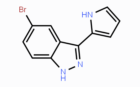 CAS No. 911305-49-2, 5-Bromo-3-(1H-pyrrol-2-yl)-1H-indazole