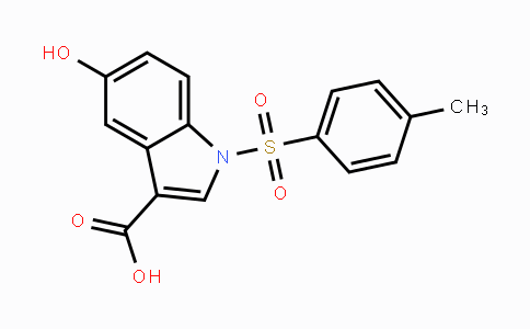 CAS No. 930112-00-8, 5-Hydroxy-1-tosyl-1H-indole-3-carboxylic acid