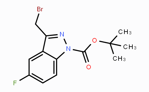 CAS No. 944904-75-0, tert-Butyl 3-(bromomethyl)-5-fluoro-1H-indazole-1-carboxylate