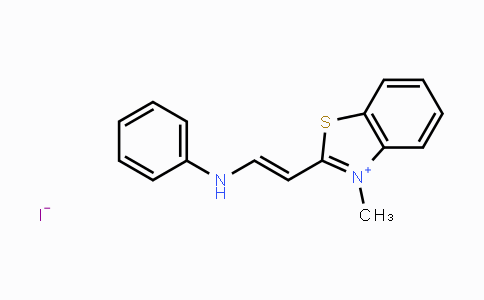 CAS No. 61327-99-9, 2-(2-Anilinovinyl)-3-methylbenzothiazolium iodide