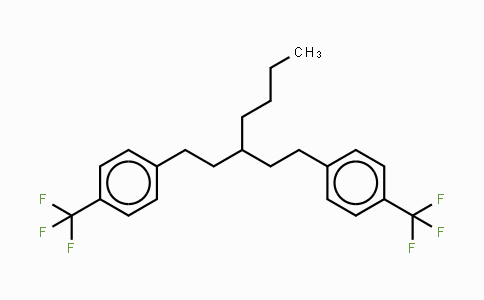 CAS No. 1076197-62-0, 4,4'-(3-Butylpentane-1,5-diyl)-bis((trifluoromethyl)benzene)