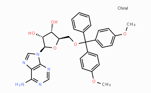 CAS No. 81352-25-2, 5'-O-[Bis(4-methoxyphenyl)phenylmethyl]-adenosine