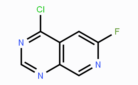 CAS No. 175357-98-9, 4-Chloro-6-fluoropyrido[3,4-d]pyrimidine