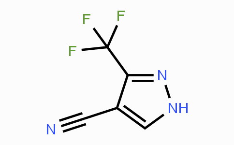 CAS No. 318951-60-9, 3-(Trifluoromethyl)-1H-pyrazole-4-carbonitrile