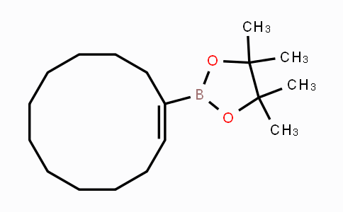 CAS No. 1041002-96-3, 2-(1-Cyclododecen-1-yl)-4,4,5,5-tetramethyl-1,3,2-dioxaborolane