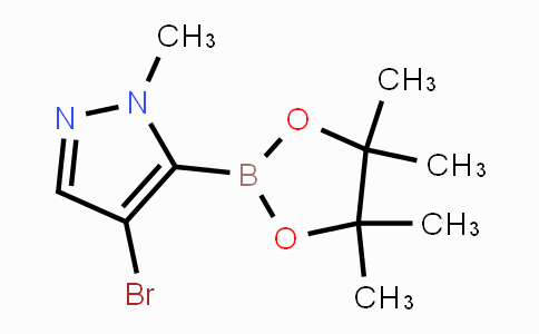 CAS No. 942070-88-4, 4-Bromo-1-methyl-5-(4,4,5,5-tetramethyl-1,3,2-dioxaborolan-2-yl)-1H-pyrazole