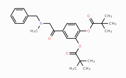CAS No. 42146-03-2, 4-(2-(Benzyl(methyl)amino)acetyl)-1,2-phenylene bis(2,2-dimethylpropanoate)