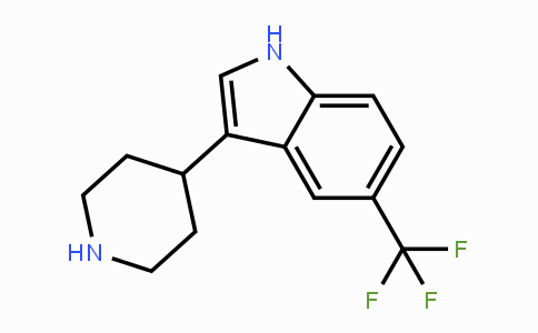 CAS No. 959236-45-4, 3-(Piperidin-4-yl)-5-(trifluoromethyl)-1H-indole