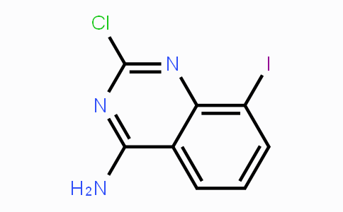 CAS No. 1107694-87-0, 2-Chloro-8-iodoquinazolin-4-amine
