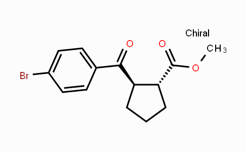 CAS No. 791594-14-4, (1R,2R)-Methyl 2-(4-bromobenzoyl)-cyclopentanecarboxylate