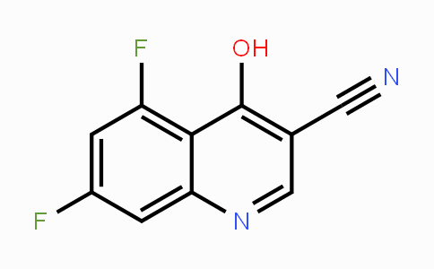 CAS No. 541505-11-7, 5,7-Difluoro-4-hydroxyquinoline-3-carbonitrile