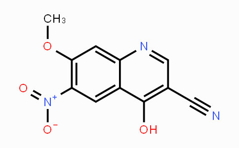 CAS No. 492456-52-7, 4-Hydroxy-7-methoxy-6-nitroquinoline-3-carbonitrile