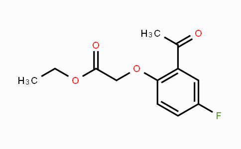 CAS No. 34849-57-5, Ethyl 2-(2-acetyl-4-fluorophenoxy)acetate