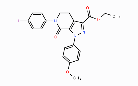 CAS No. 473927-64-9, Ethyl 6-(4-iodophenyl)-1-(4-methoxyphenyl)-7-oxo-4,5,6,7-tetrahydro-1H-pyrazolo[3,4-c]pyridine-3-carboxylate