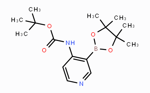 CAS No. 1073354-02-5, tert-Butyl (3-(4,4,5,5-tetramethyl-1,3,2-dioxaborolan-2-yl)pyridin-4-yl)carbamate