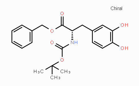 CAS No. 37169-37-2, (S)-Benzyl 2-((tert-butoxycarbonyl)amino)-3-(3,4-dihydroxyphenyl)propanoate