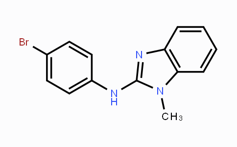 CAS No. 330793-27-6, N-(4-Bromophenyl)-1-methyl-1H-benzo[d]imidazol-2-amine
