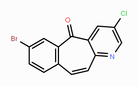 CAS No. 917878-65-0, 7-Bromo-3-chloro-5H-benzo[4,5]cyclohepta-[1,2-b]pyridin-5-one