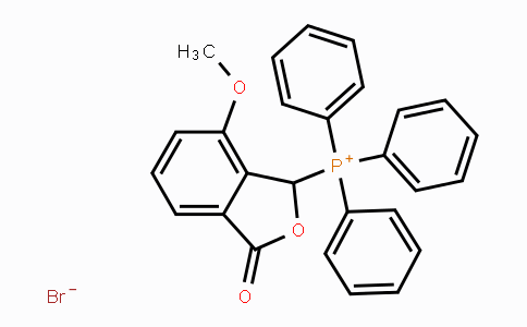 CAS No. 887644-98-6, (7-Methoxy-3-oxo-1,3-dihydroisobenzofuran-1-yl)triphenylphosphonium bromide