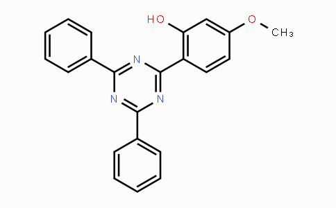 CAS No. 106556-36-9, 2-(2-ヒドロキシ-4-メトキシフェニル)-4,6-ジフェニル-1,3,5-トリアジン
