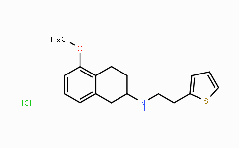 CAS No. 102120-96-7, 5-Methoxy-N-(2-(thiophen-2-yl)ethyl)-1,2,3,4-tetrahydronaphthalen-2-amine hydrochloride