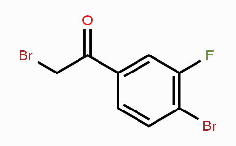 CAS No. 1003879-02-4, 2-Bromo-1-(4-bromo-3-fluorophenyl)ethanone