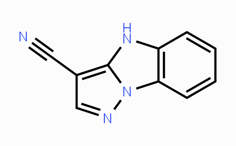 CAS No. 64096-91-9, 4H-Benzo[4,5]imidazo[1,2-b]pyrazole-3-carbonitrile