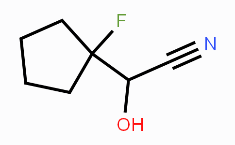 CAS No. 79205-55-3, 2-(1-Fluorocyclopentyl)-2-hydroxyacetonitrile