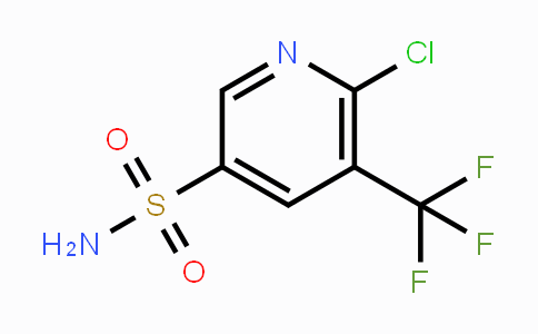 CAS No. 1228875-16-8, 6-Chloro-5-(trifluoromethyl)pyridine-3-sulfonamide