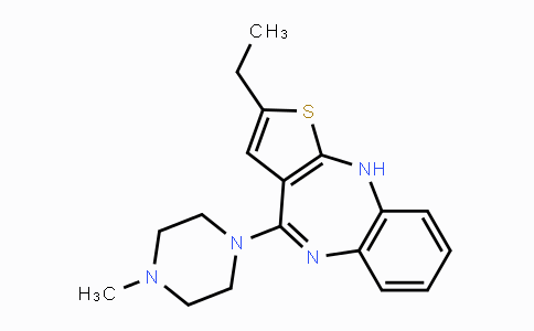 CAS No. 61325-71-1, 2-Ethyl-4-(4-methylpiperazin-1-yl)-10H-benzo[b]thieno[2,3-e][1,4]diazepine