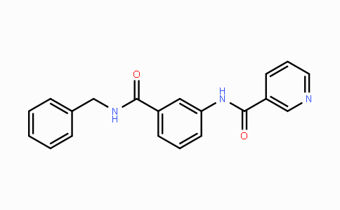 CAS No. 925199-18-4, N-(3-(Benzylcarbamoyl)phenyl)nicotinamide