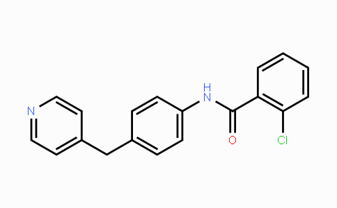 CAS No. 352666-30-9, 2-Chloro-N-(4-(pyridin-4-ylmethyl)phenyl)benzamide
