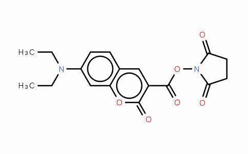 CAS No. 139346-57-9, 7-(Diethylamino)coumarin-3-carboxylic acidN-succinimidyl ester