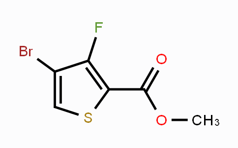CAS No. 395664-56-9, Methyl 4-bromo-3-fluorothiophene-2-carboxylate
