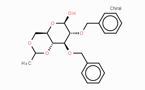 CAS No. 170078-65-6, (4AR,6R,7R,8S,8aR)-7,8-Bis(benzyloxy)-2-methyl-hexahydropyrano[3,2-d][1,3]dioxin-6-ol