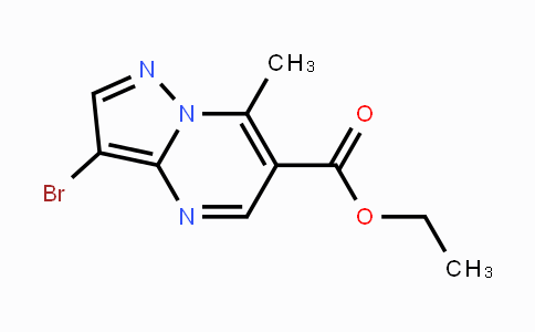 MC114867 | 1370287-43-6 | Ethyl 3-bromo-7-methylpyrazolo-[1,5-a]pyrimidine-6-carboxylate