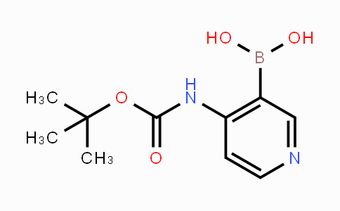 CAS No. 863752-59-4, (4-((tert-Butoxycarbonyl)amino)-pyridin-3-yl)boronic acid