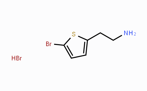 CAS No. 381666-13-3, 2-(5-Bromothiophen-2-yl)ethanamine hydrobromide