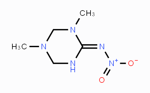 CAS No. 136516-16-0, N-(1,5-Dimethyl-1,3,5-triazinan-2-ylidene)nitramide