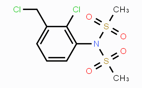 CAS No. 1182254-29-0, N-(2-Chloro-3-(chloromethyl)phenyl)-N-(methylsulfonyl)methanesulfonamide