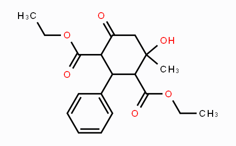CAS No. 17572-39-3, Diethyl 4-hydroxy-4-methyl-6-oxo-2-phenylcyclohexane-1,3-dicarboxylate