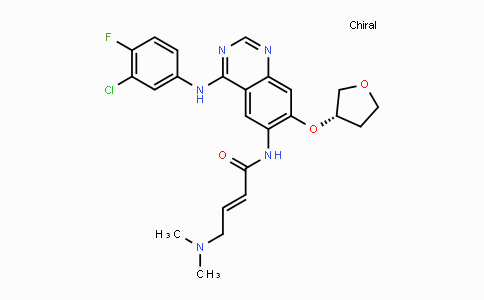 CAS No. 439081-18-2, (S)-N-(4-((3-Chloro-4-fluorophenyl)amino)-7-((tetrahydrofuran-3-yl)oxy)quinazolin-6-yl)-4-(dimethylamino)but-2-enamide
